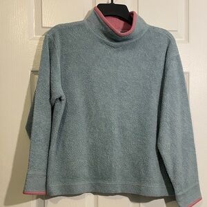 L. L. Bean girls Sherpa style fleece top.